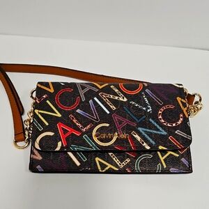 Calvin Klein Crossbody Multicolor Clutch - Extra Long Crossbody‎ Strap